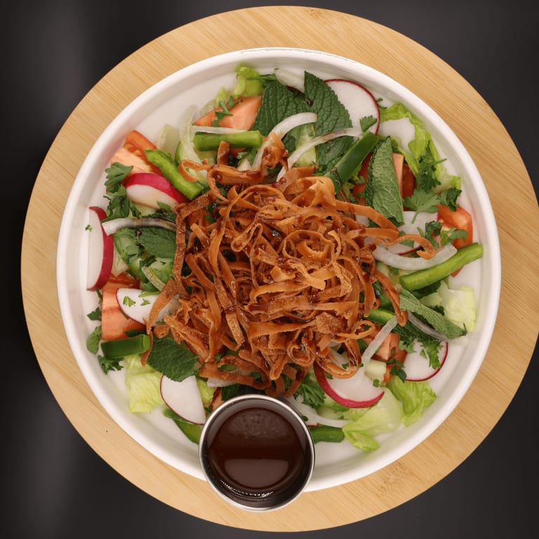 Fresh Fattoush Salad and More Mediterranean Delights
