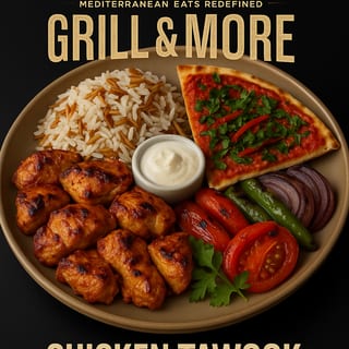 Chicken Tawook Platter