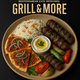 Kafta Skewer Platter